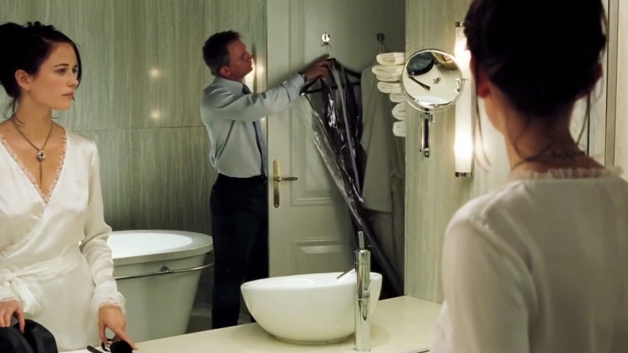 CASINO ROYALE  Movie - James Bond - Clip - Sizing Up 007