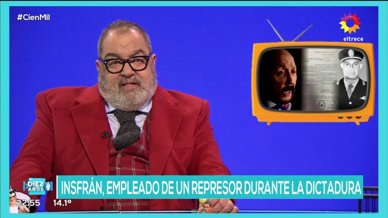 "Insfrán empleado de un represor durante la dictadura", en el “monólogo de Jorge Lanata” en “PPT Box” – 11/07/21