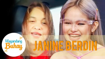 Janine can't help but smile at her mother's message | Magandang Buhay