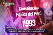 El despertar de los sindicatos de Pedro Castillo: problemas del Perú activan a sus propios maestros