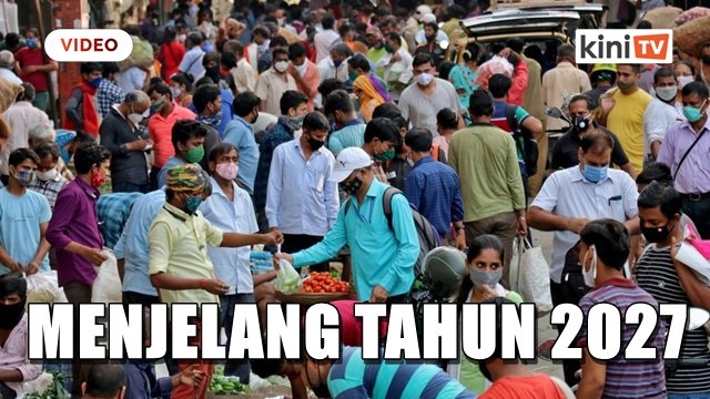 India bakal atasi China sebagai negara paling ramai penduduk