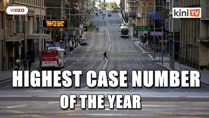 Australia reports first 2021 local Covid-19 death, highest case number