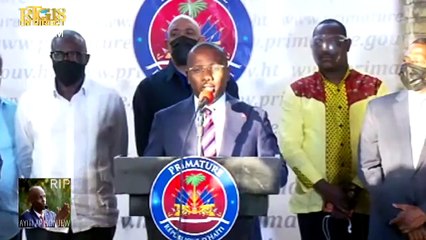 CSPN point de presse sur l’évolution de l’enquête  sur l’assassinat Président  Jovenel M...