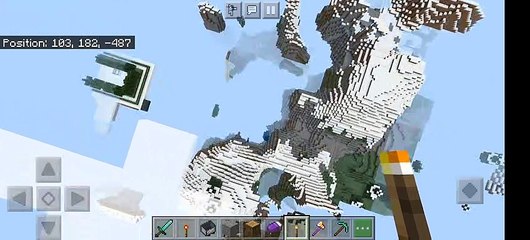 Minecraft. Falling from height