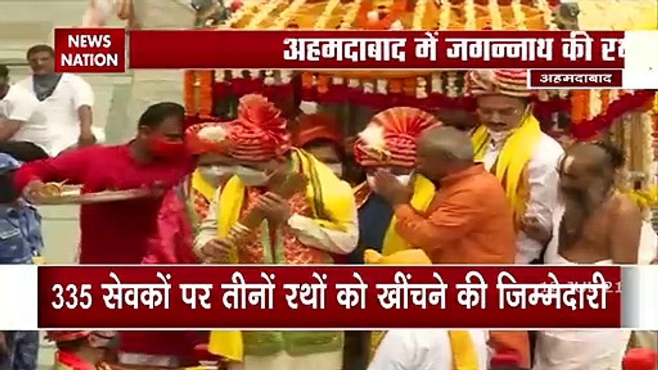 Jagannath Rath Yatra: अहमदाबाद में भगवान जगन्नाथ की रथयात्रा शुरू, देखें भव्य तस्वीरें