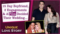 When Akshay Kumar & Twinkle Khan Got Engaged Twice Due To Shilpa Shetty! | FULL FILMY LOVE STORY