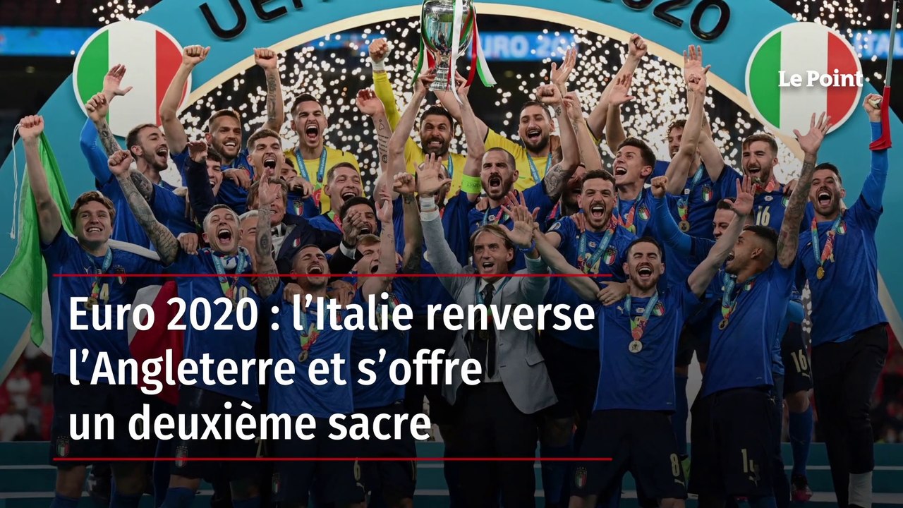 Euro 2020 : l’Italie renverse l’Angleterre et s’offre un deuxième sacre