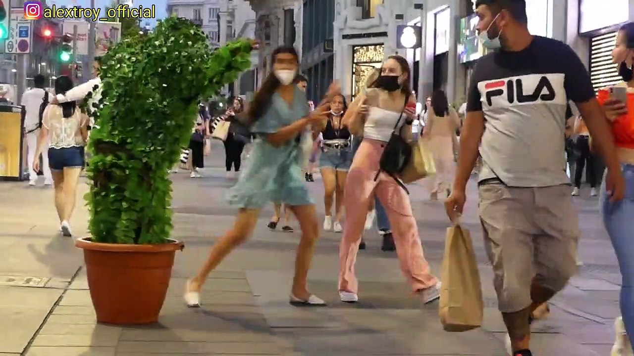 The Prank Almost Goes Wrong  | Bushman Prank Scaring People