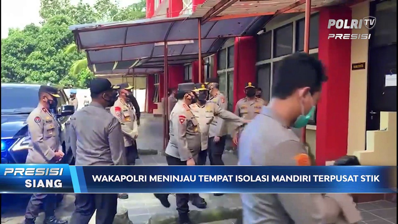 Wakapolri Meninjau Tempat Isolasi Mandiri Terpusat STIK