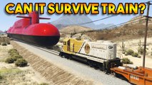 GTA 5 ONLINE _ CAN IT SURVIVE GTA 5 TRAIN_