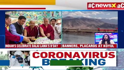 Indians Celebrate Dalai Lama's Birthday Chinese Protest Celebrations NewsX