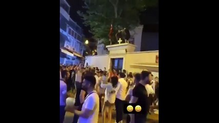 Kadıköy’de Surp Takavor Ermeni Kilisesi’nin üstündeki dans tepki çekti