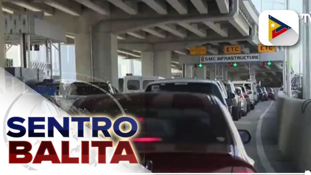 Mabigat na traffic, naranasan sa unang araw ng paniningil ng toll ng Skyway Stage 3; ilang problema, nakita ng TRB