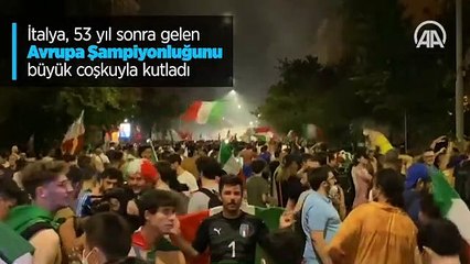 İtalya'da şampiyonluk coşkusu