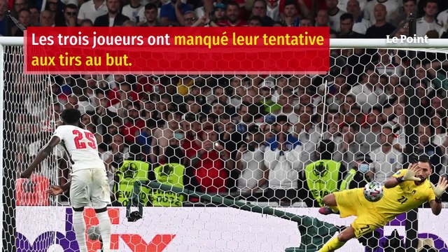 Euro 2020 : trois joueurs anglais victimes d’insultes racistes