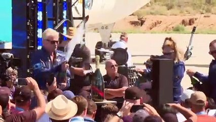 59 Minuten im All - Bransons hat sich Lebenstraum erfüllt