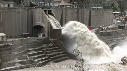 Hydro-power dam in Himachal Pradesh