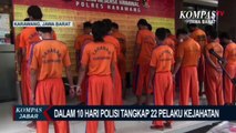 22 Pelaku Kejahatan Ditangkap Polres Karawang
