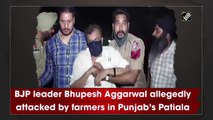 BJP leader Bhupesh Aggarwal allegedly attacked by farmers in Punjab’s Patiala