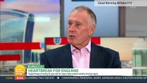 Sir Geoff Hurst: 'England should be completely proud of the team' says England World Cup winner