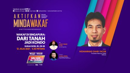 [LIVE] Wakaf di Singapura: Dari tanah menjadi kondo