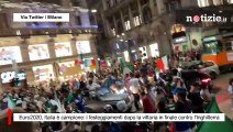 Euro2020, Italia è campione: i festeggiamenti dopo la vittoria in finale contro l'Inghilterra