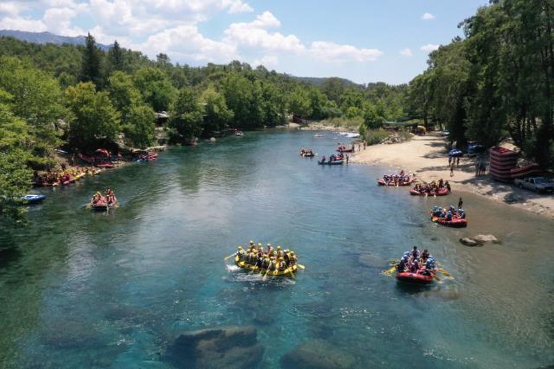 Köprüçay adrenalin tutkunlarının gözdesi oldu