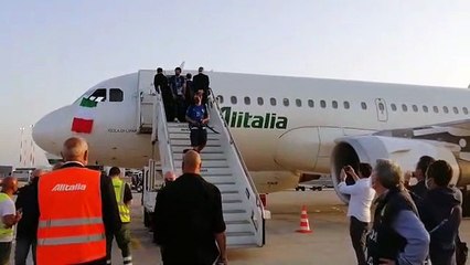 Euro2020, Italia campione: gli azzurri arrivano a Fiumicino