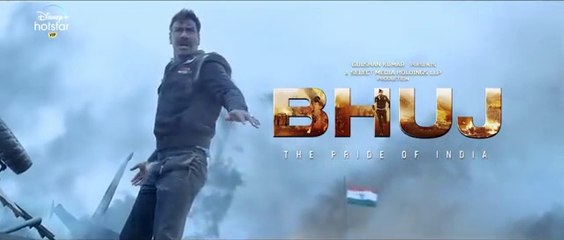 Bhuj The Pride Of India - Official Trailer Ajay D. Sonakshi S. Sanjay D. Ammy V. Nora F 13th Aug