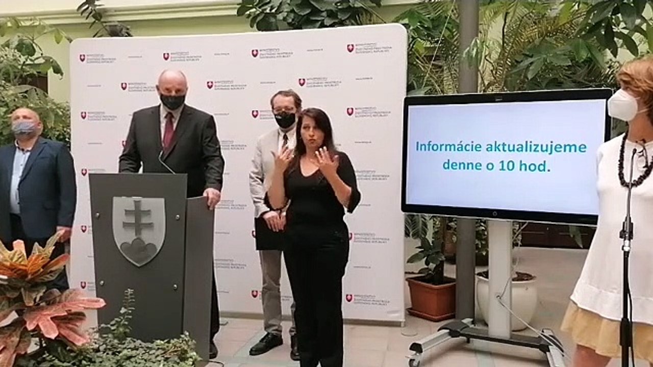 ZÁZNAM: Brífing Ministerstva životného prostredia
