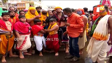 Little Sevayats Pull Chariot In Puri | Ratha Jatra 2021