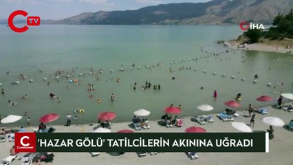 Doğu’nun gizli denizi 'Hazar Gölü' tatilcilerin akınına uğradı