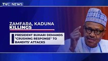 Insecurity: President Buhari demands ''Crushing response'' to bandits' attacks