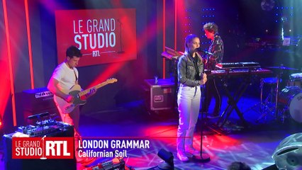London Grammar - Californian Soil en live dans "Le Grand Studio RTL"