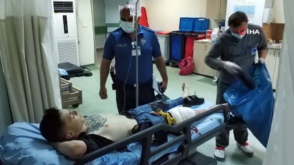 17 yaşındaki genç silahlı saldırıda yaralandı