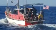 Sbarco migranti nel Siracusano, catturati scafisti ucraini con bandiera 