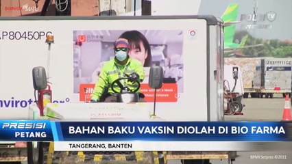 Kedatangan Vaksin Covid-19 Tahap 21, Bandara Internasional Soekarno-Hatta