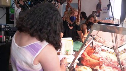 Making of de la película "Cerdita", dirigida por Carlota Pereda y con Carmen Machi y Laura Galán.