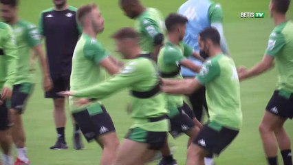 Entrenamiento del Real Betis en Suiza - 12/07/21