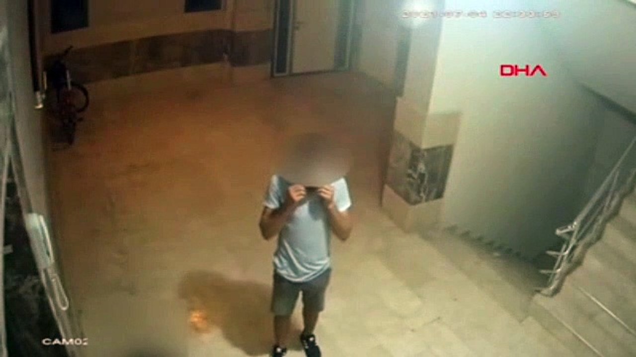 Asansörde mide bulandıran taciz! Bisikletli sapık tutuklandı