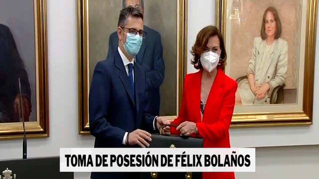 Toma de posesión de Félix Bolaños, Ministro de la Presidencia, Relaciones con las Cortes y Memoria Democrática