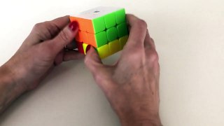 Step 5 Of How To Solve The Rubik'S Cube - Yellow Cross