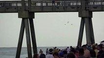 Amazing Blue Angels airshow over Pensacola Beach 10July2021