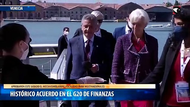 Histórico acuerdo en el G20 de finanzas
