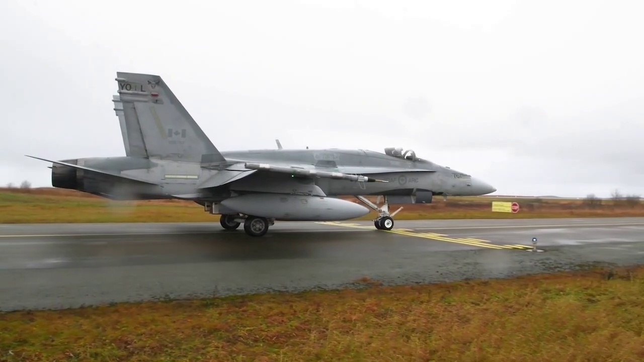 Royal Canadian Air Force • CF-188 Hornets • Bodo, Norway