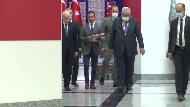 MHP Genel Başkanı Bahçeli, MYK toplantısına katıldı