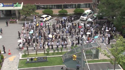 [제보는Y] "재개장 전 무조건 강남에서 일괄 검사" 현대百 공지 논란 / YTN