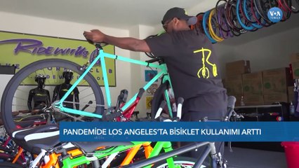 Salgında Los Angeles'ta Bisiklet Kullanımı Arttı