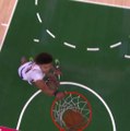 Suns' Johnson drives and dunks on Tucker