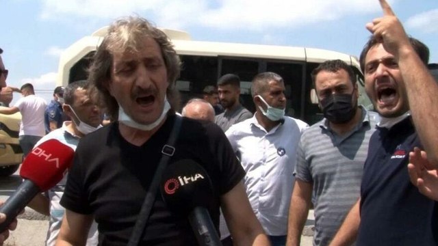 Kahya mafyalığı isyan ettirdi, onlarca minibüs kontak kapattı